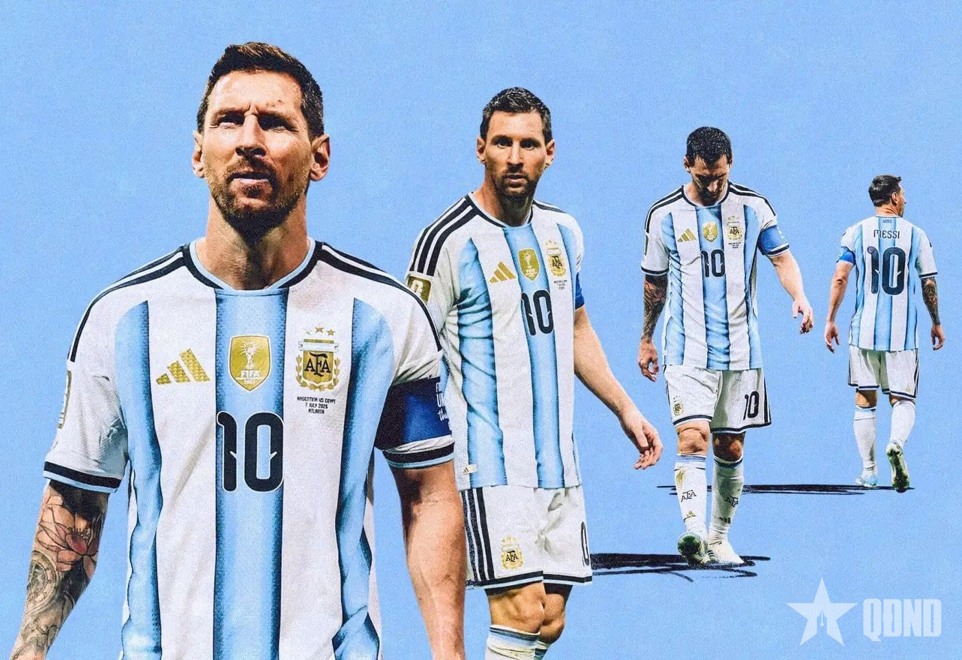 Messi dành 64% thời gian tại World Cup để đi bộ, nhưng…